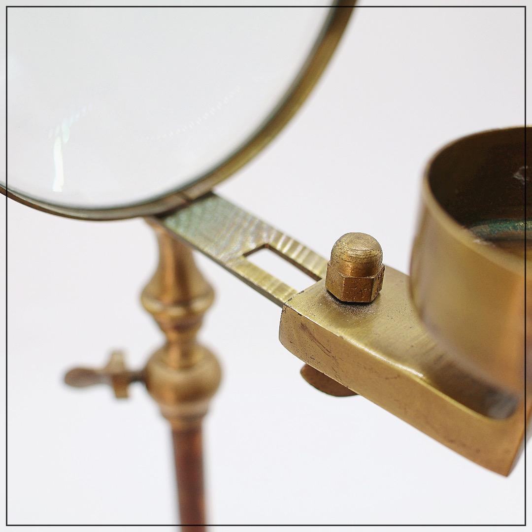 アンティーク｜キャンドルルーペ｜照明・拡大鏡・蝋燭）