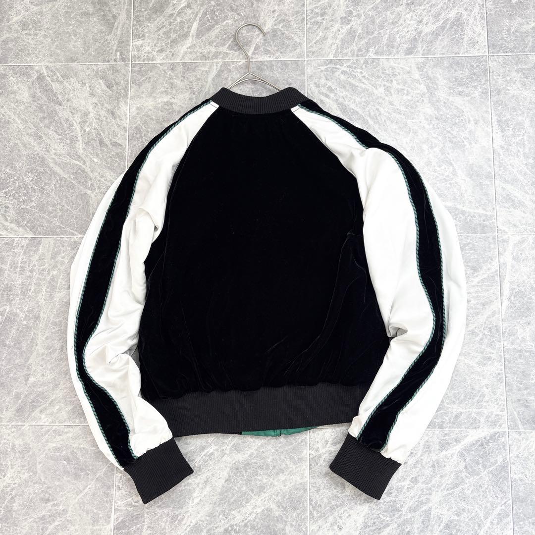 ☆希少☆DIESEL ディーゼル スカジャン リバーシブル ベロア 刺繍 S