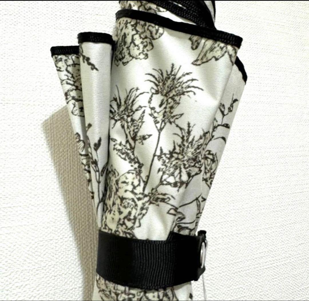 新品★サンドレス　晴雨兼用パラソル　日傘　1級遮光　遮熱　ワンタッチ　ボタニカル