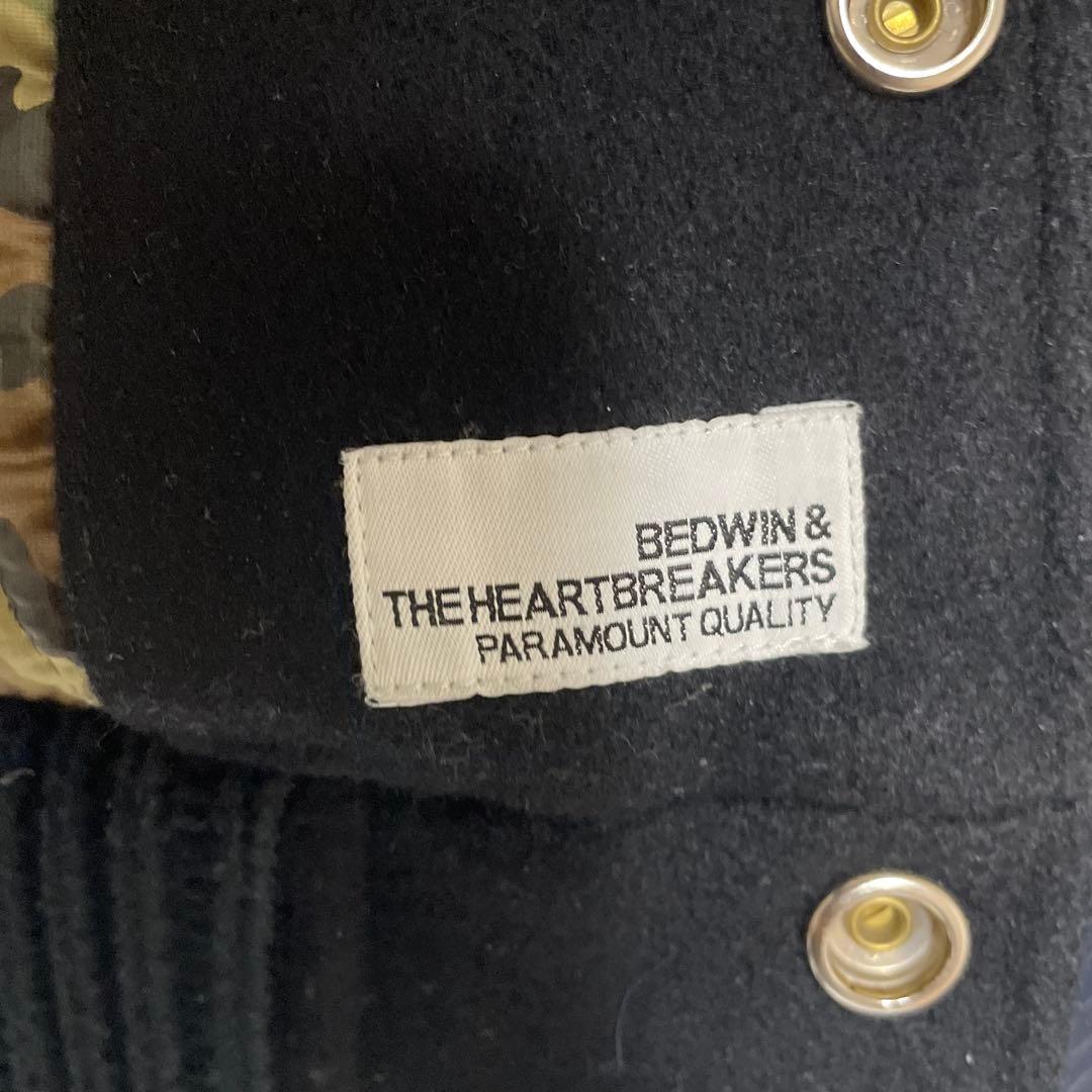 美品BEDWIN&THE HEARTBREAKERS 牛革 スタジャン　No.2