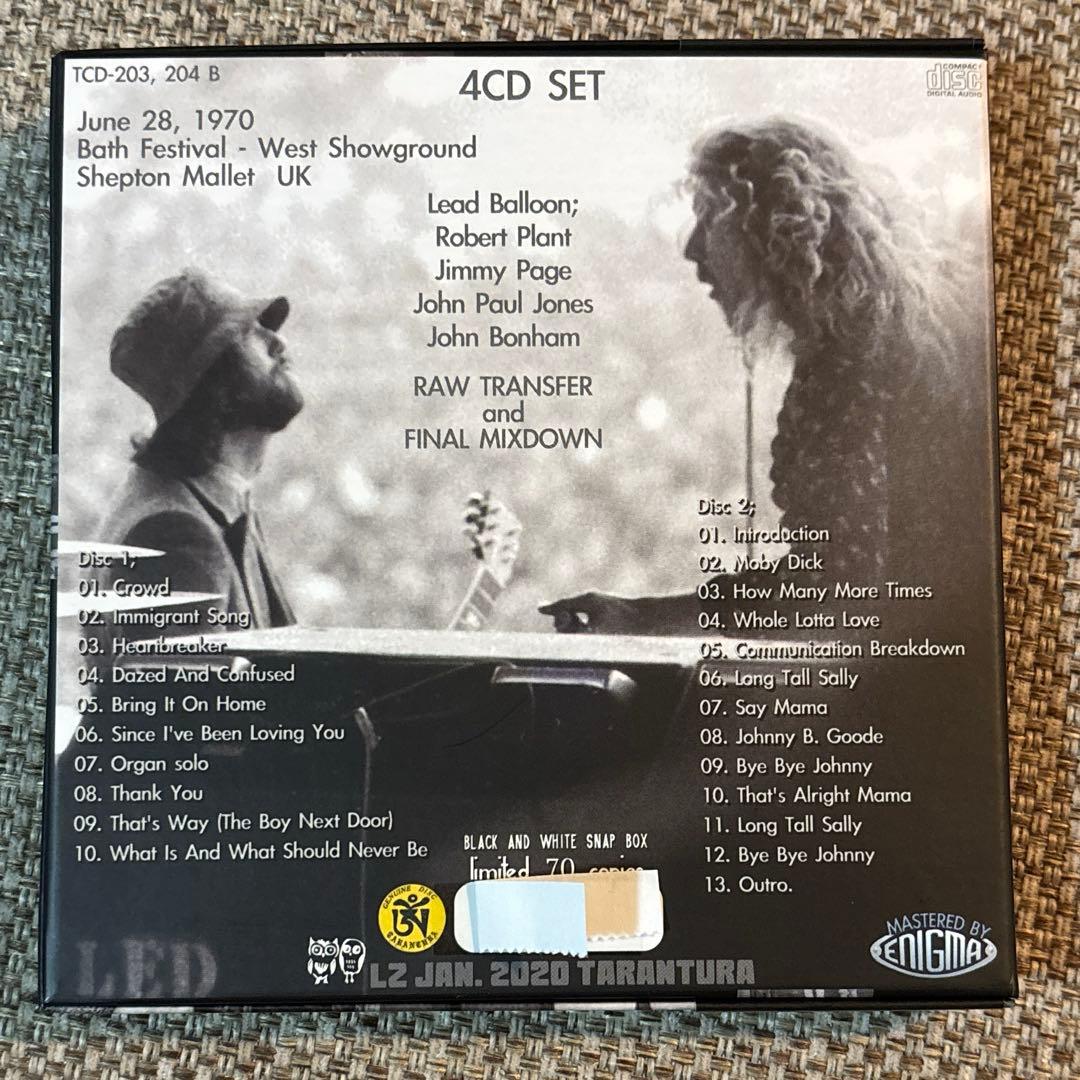 led zeppelin / 1970年6月28日バースフェスティバル