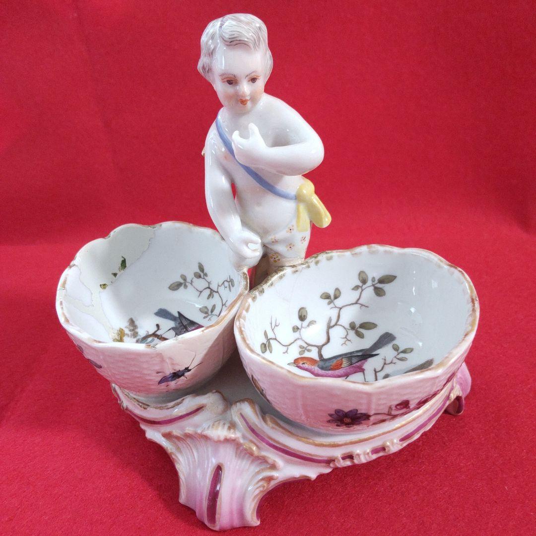 マイセン 調味料入れ ★訳あり