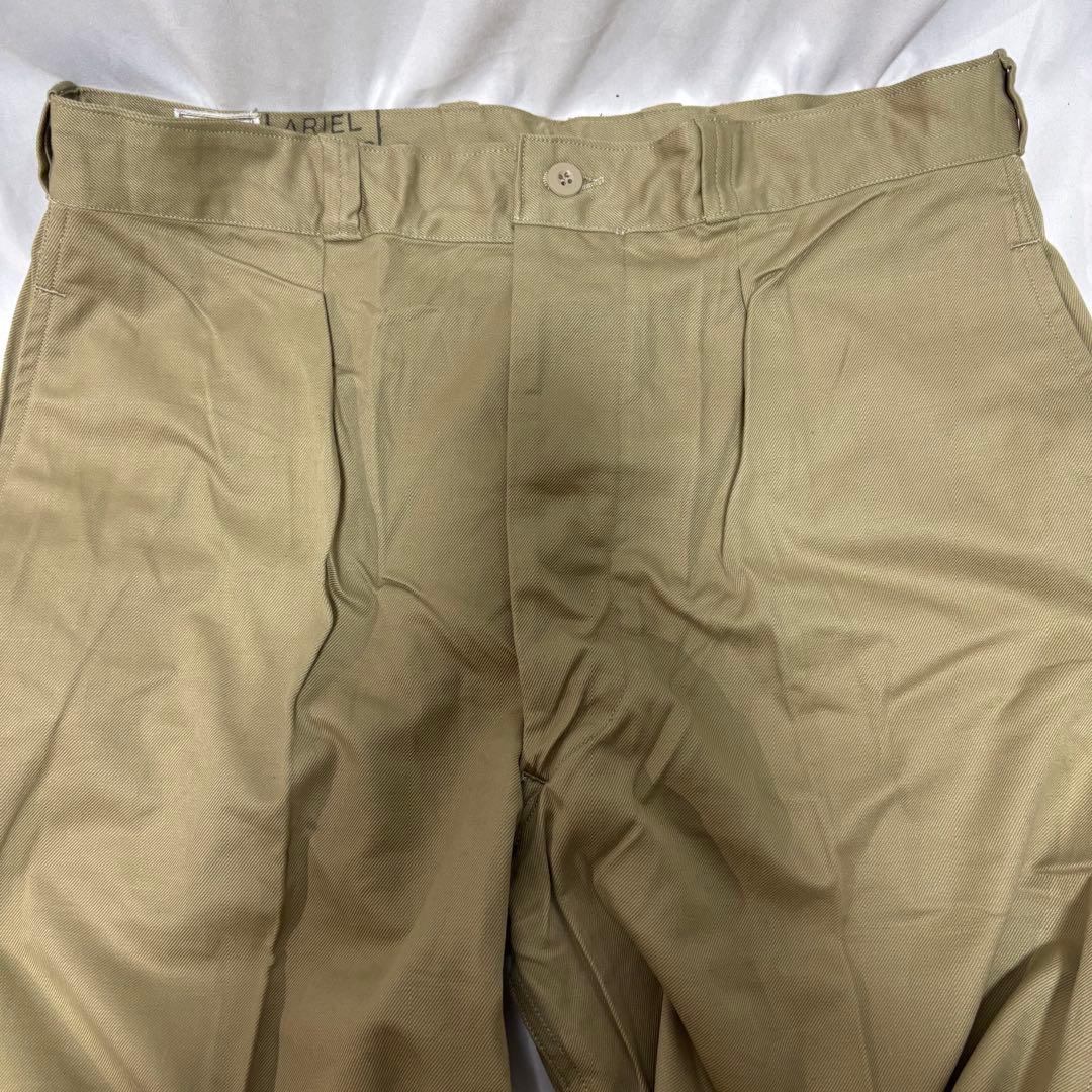 フランス軍　50's M52 チノパン デッドストック 実物　官給品　神サイズ