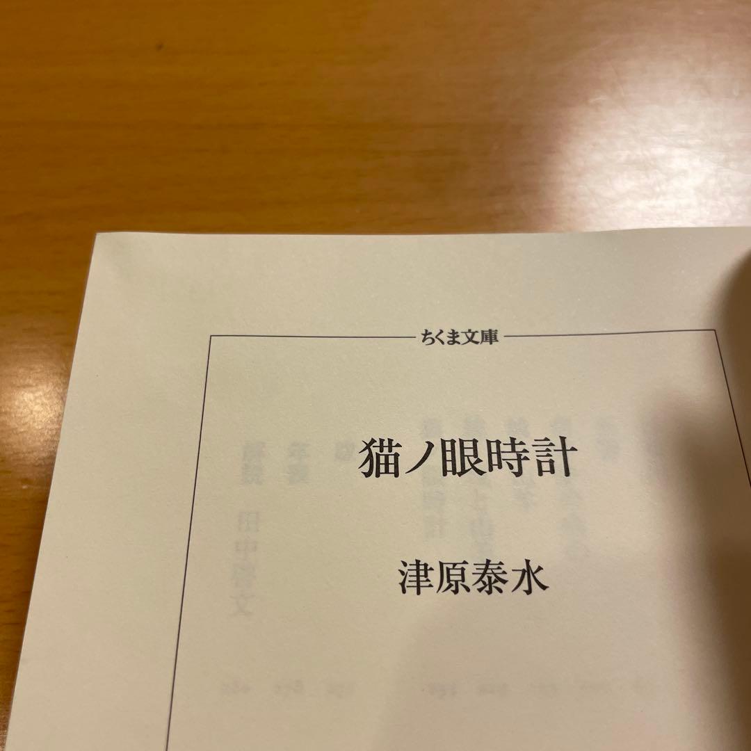 【絶版セット】 蘆屋家の崩壊 ピカルディの薔薇 猫ノ眼時計 津原泰水 ちくま文庫