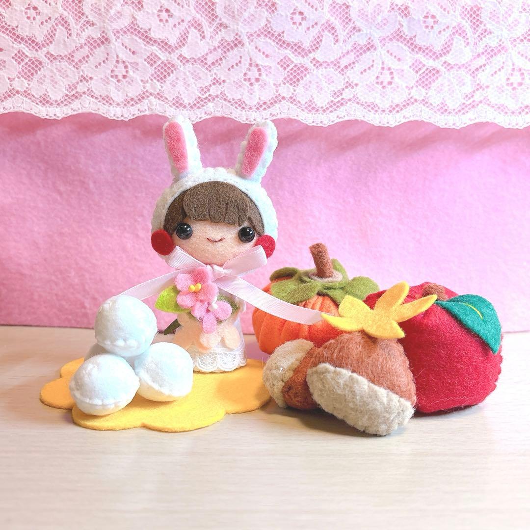 フェルトリース・フェルトフレーム飾り・専用