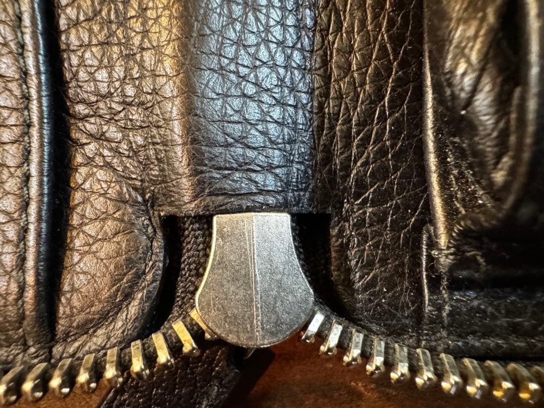 Montblanc ブラック レザー 財布　トラベル　ペン差し付き　証明書有り