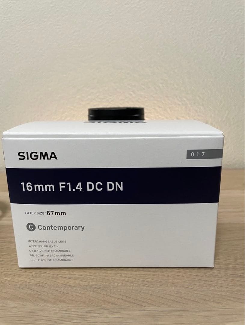 SIGMA 16mm F1.4 DC DN ソニーEマウント　美品　数回使用