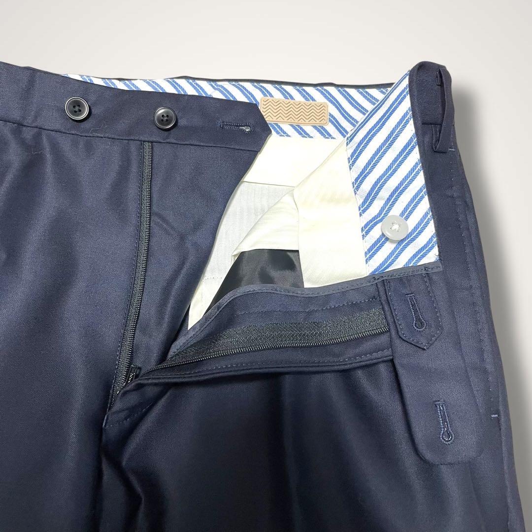 HILTON ヒルトン スーツ 上下セット A6 ネイビー✨極美品 高級ウール