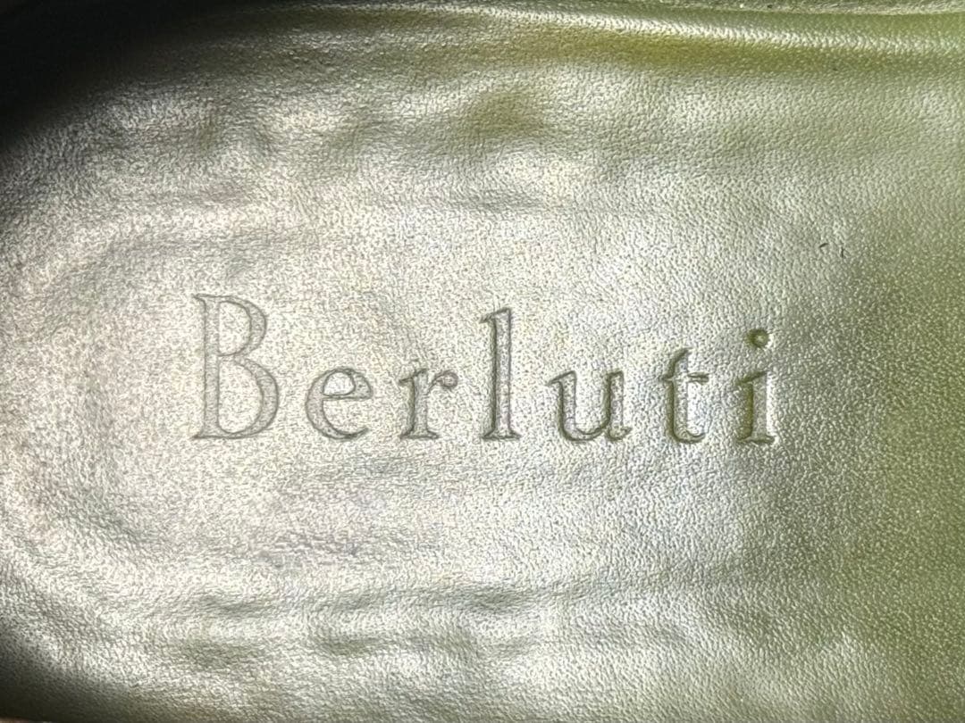 ベルルッティ　スカーズ　サイズ7.5　パティーヌ　スクリット　カリグラフィ