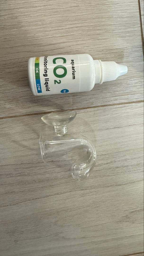 水草水槽用 CO₂フルセット 電磁弁付き 即使用可 中古）