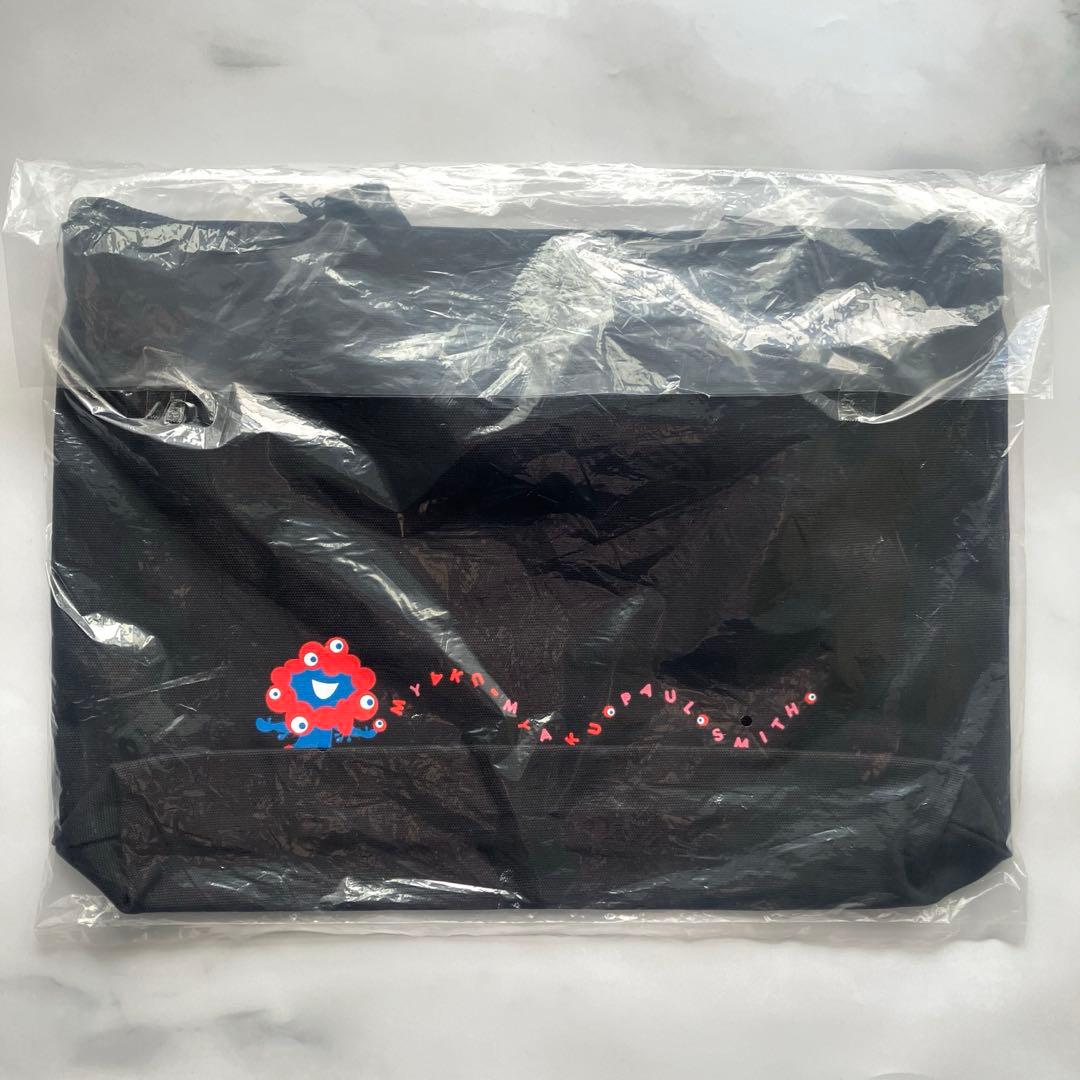 希少品　ミャクミャク × ポールスミス　コラボ　トートバッグ　ブラック　万博