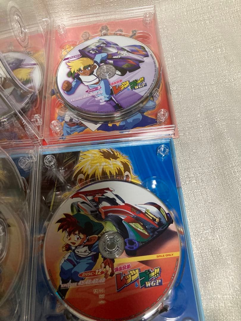 爆走兄弟レッツ&ゴー!!WGP DVD-BOX〈完全生産限定版・13枚組〉