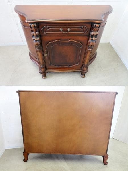 ■カリモク最高峰■ドマーニ■ルイXV■サイドボード■コンソール■ロココ■80万