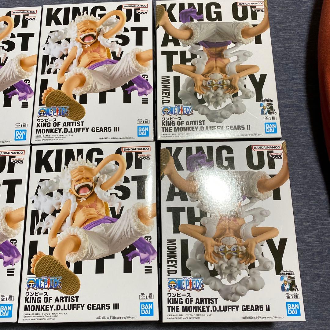 モンキー・Ｄ・ルフィ　KING OF ARTIST GEAR5 Ⅱ Ⅲ ニカ