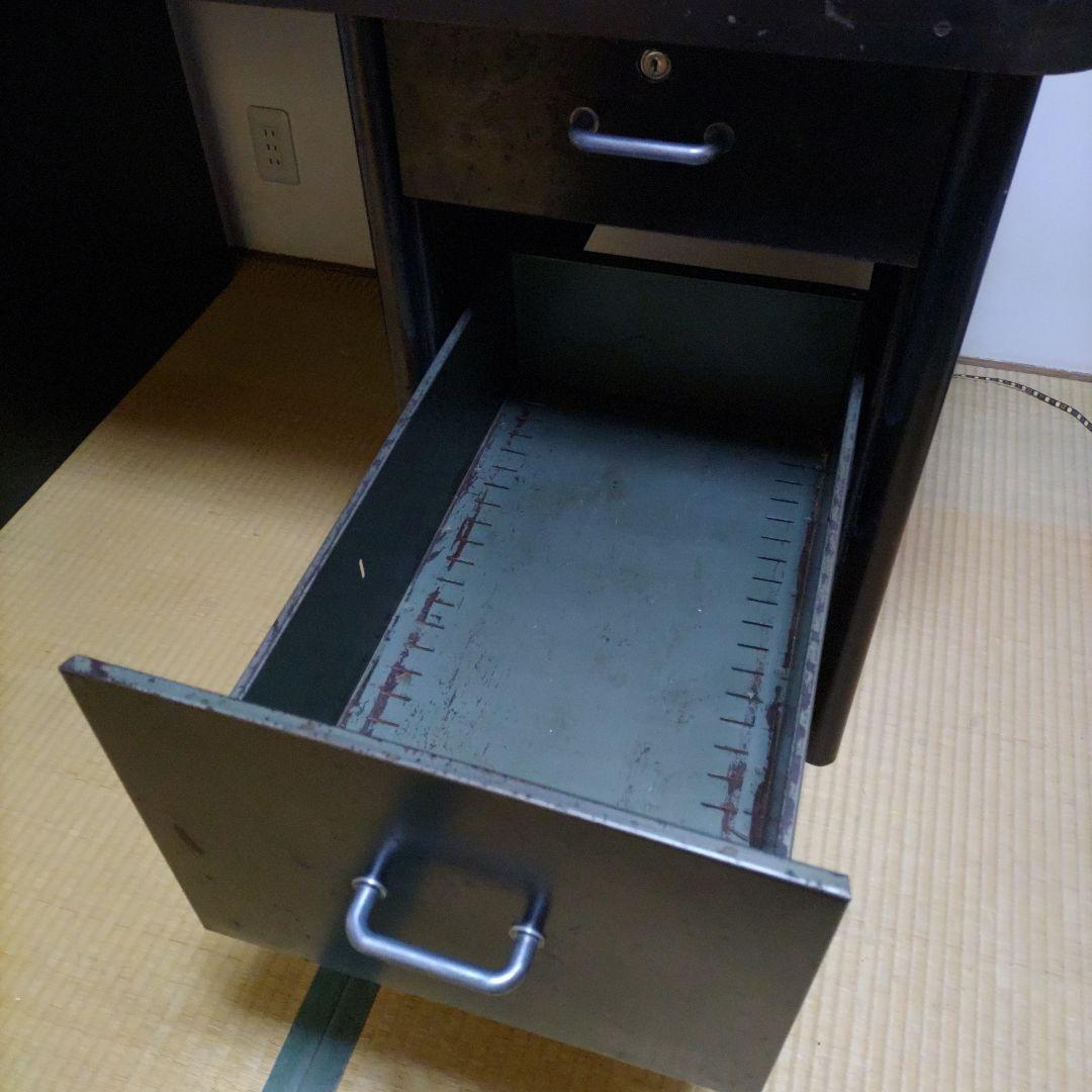 アンティーク 鉄製デスク インダストリアル