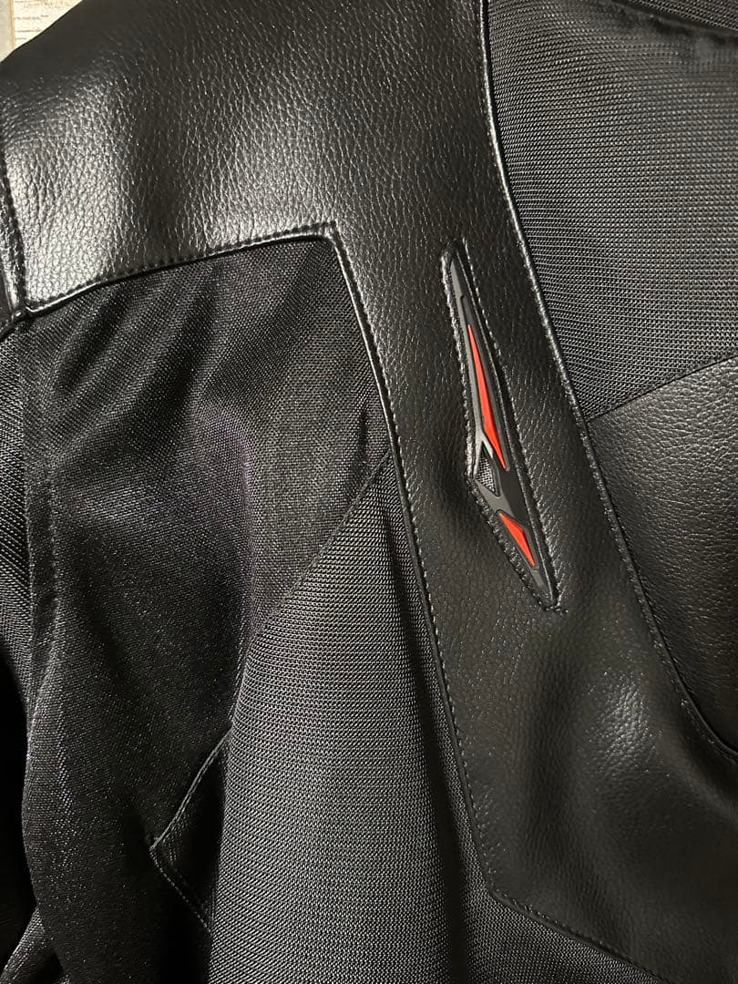 alpinestars ハーフメッシュレザージャケット