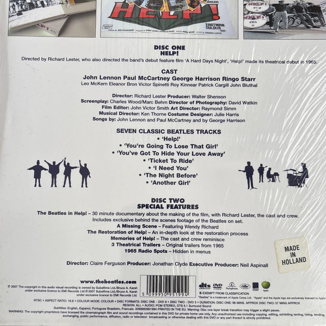 未使用THE BEATLES HELP! DVD DELUXE EDITION