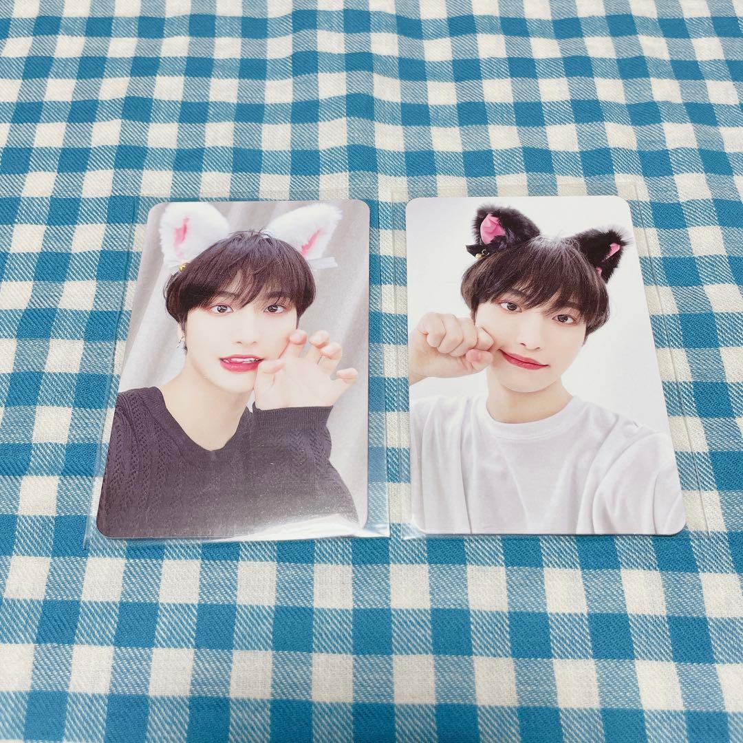 ATEEZ OUTLAW ソンファ MAKESTAR特典　猫耳　公式トレカ