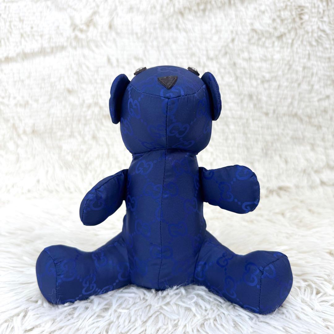 GUCCI グッチ エコバッグ テディベア くま ナイロン 犬 GG柄 トート