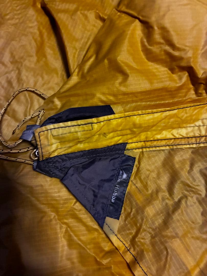 ユアン　MSR 山岳テント イエロー　ハバ