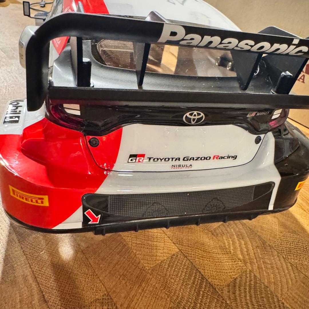 美品：タミヤ　ヤリス　ラリー1 ハイブリッド　ボディ