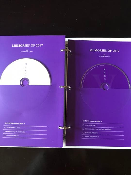 ミュージック BTS MEMORIES 2017 2018