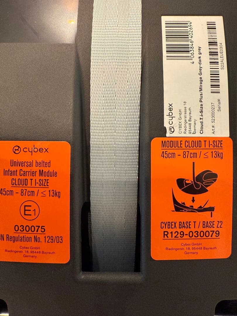 はややページ　【正規店】cybex サイベックスクラウドT i-Size