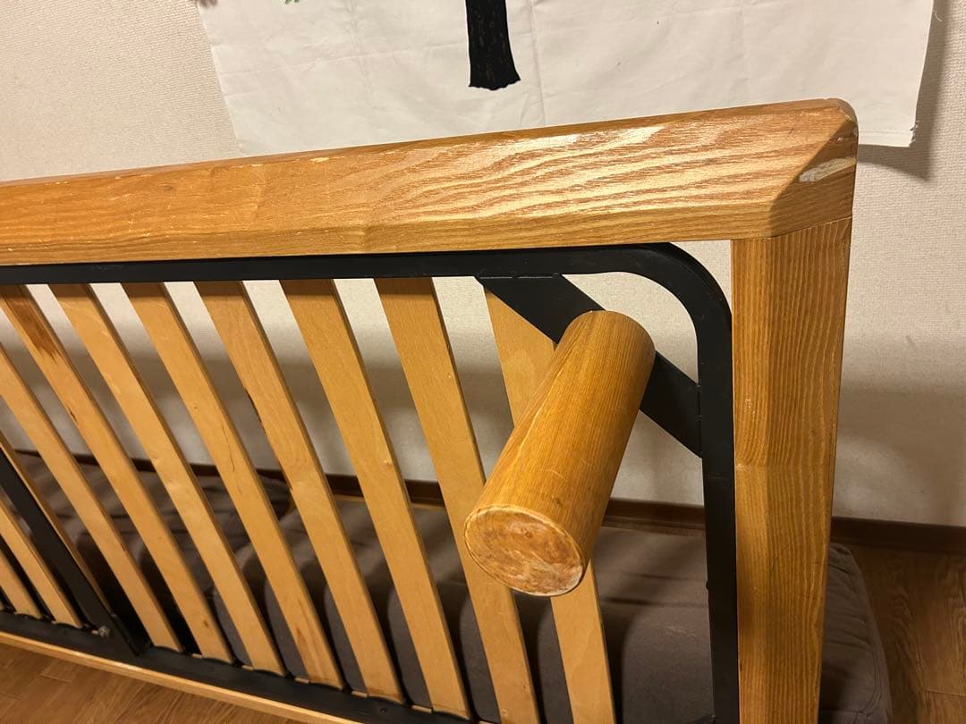 無印良品 ソファベッド フレーム マットレス無し