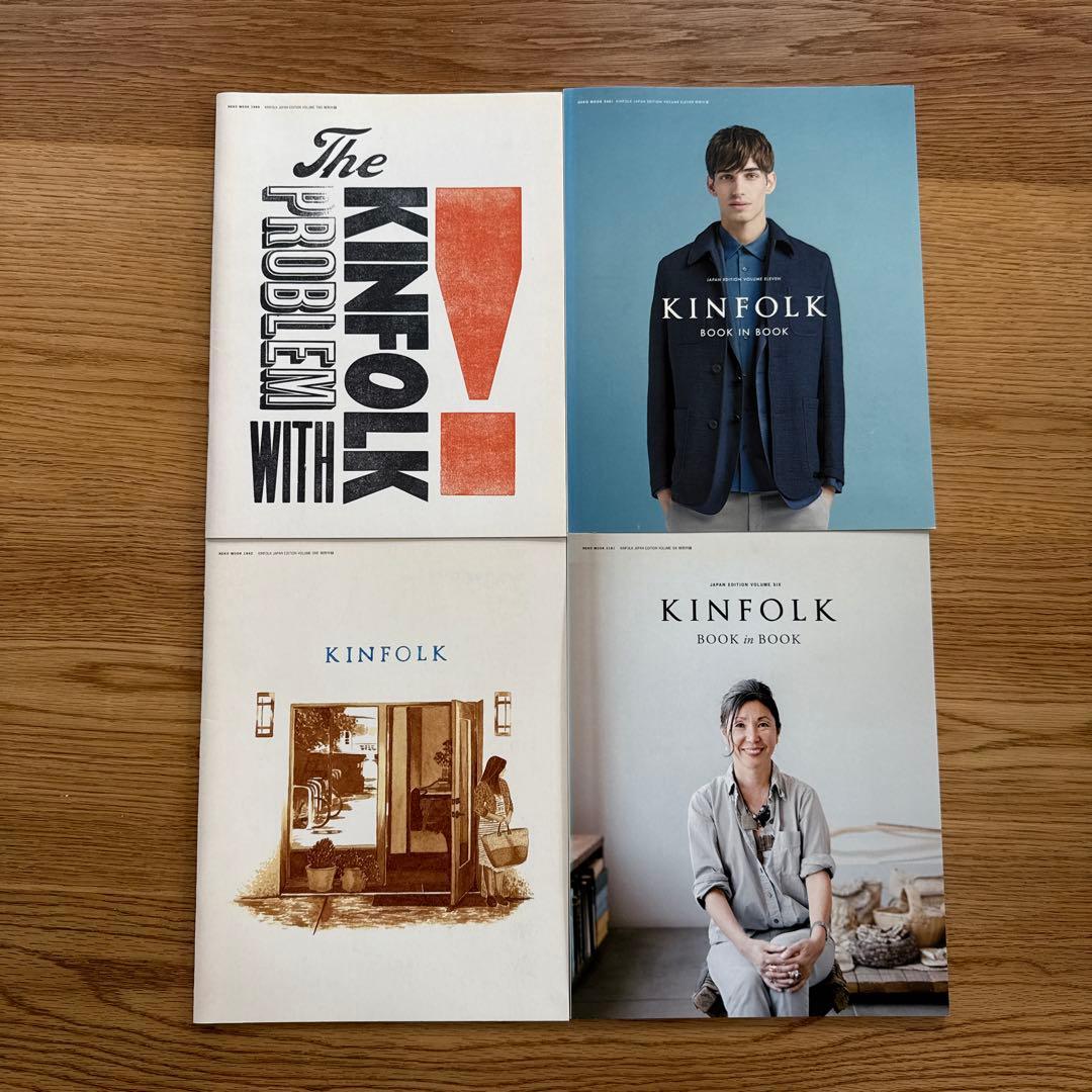 KINFOLK 2〜7、KINFOLK JAPAN 1〜24