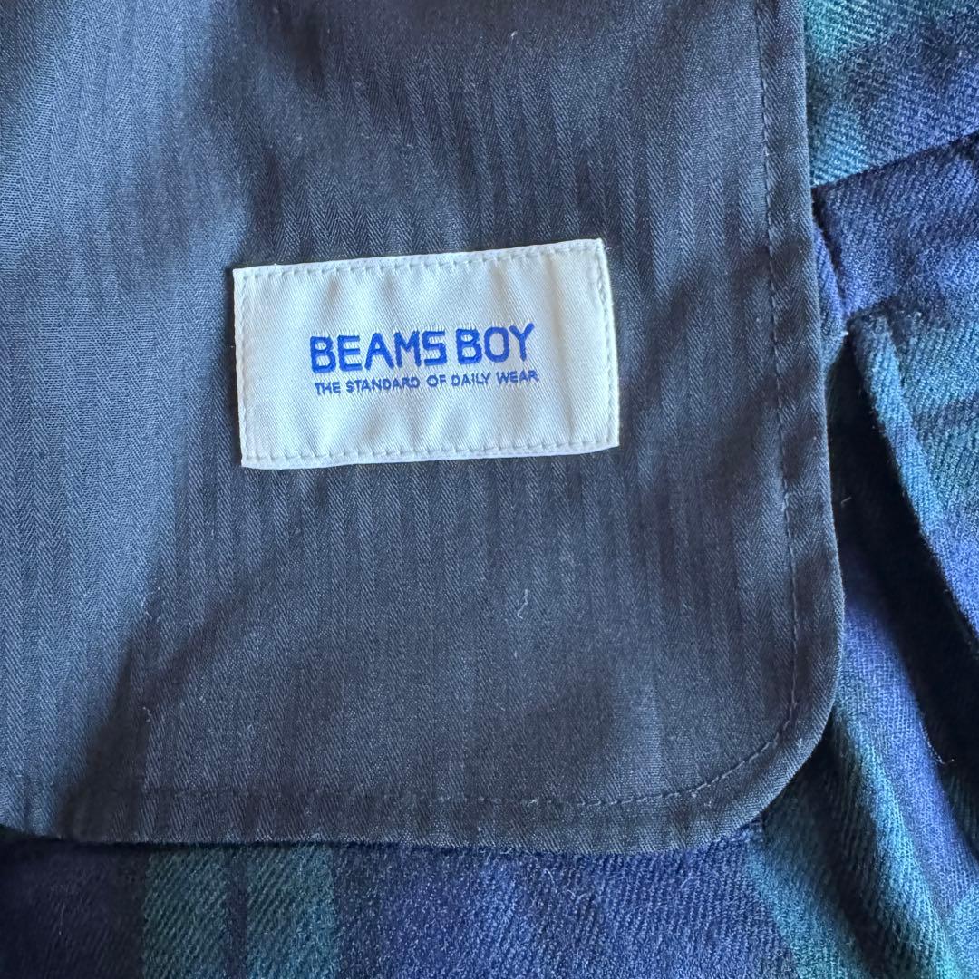BEAMS BOY ブレザー セットアップ BLACK WATCH