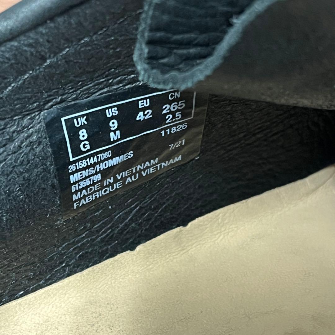 CLARKS ブラック モカシンシューズ　ワラビー　クラークス