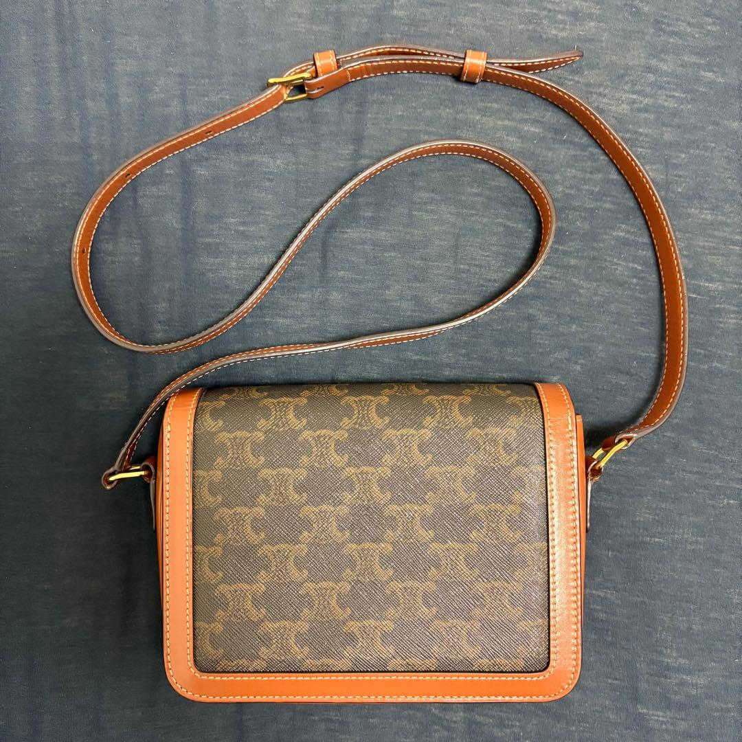 celine トリオンフキャンバス ショルダーバッグ スモール
