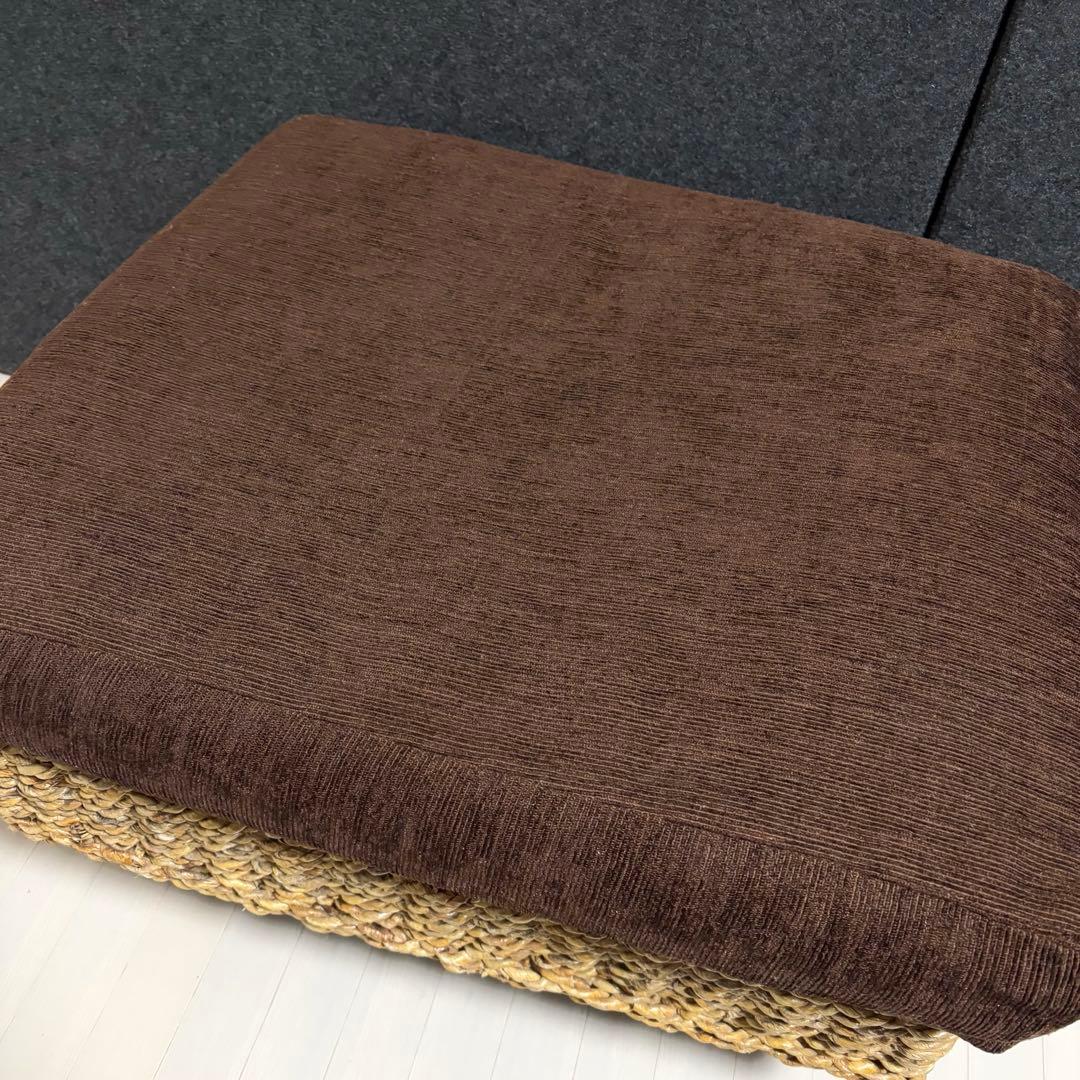 アバカ　オットマン　北欧　リゾート風　アジアン　スツール　ウォーターヒヤシンス