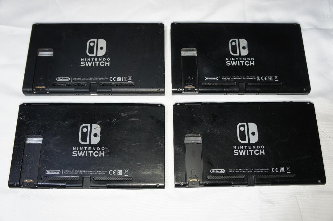 【ジャンク】Nintendo Switch 4台【故障不動品】