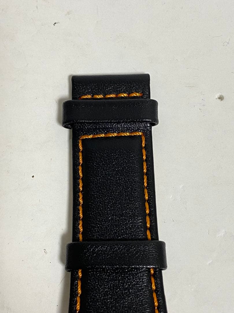 【時計同時購入のみ】オプション特価EDOX 純正（新型）オレンジステッチ革ベルト