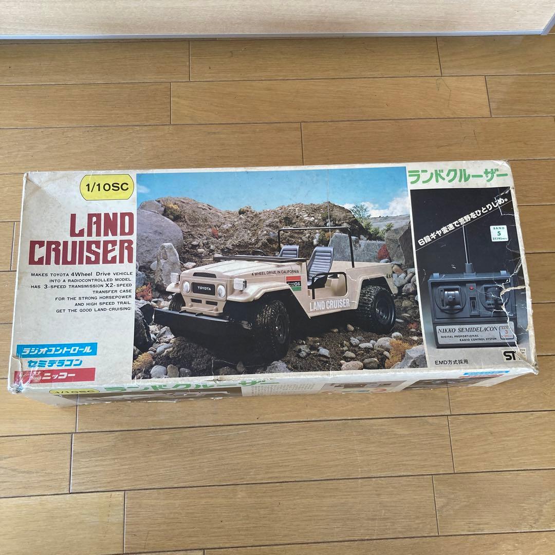 ニッコー セミデラコン 1/10SC LAND CRUISER 美品