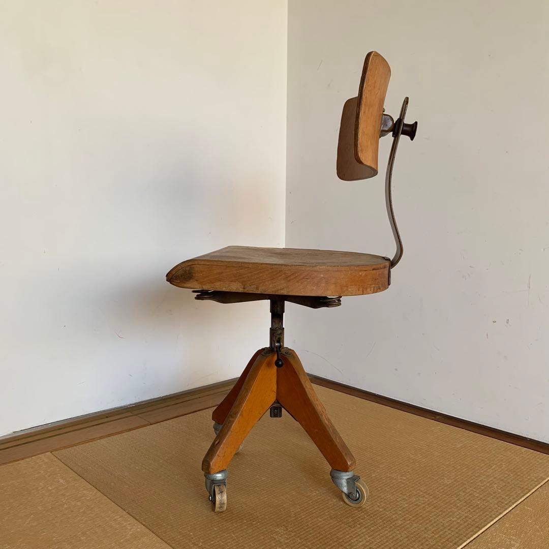 ワークチェア デスクチェア アンティーク ビンテージ インダストリアル