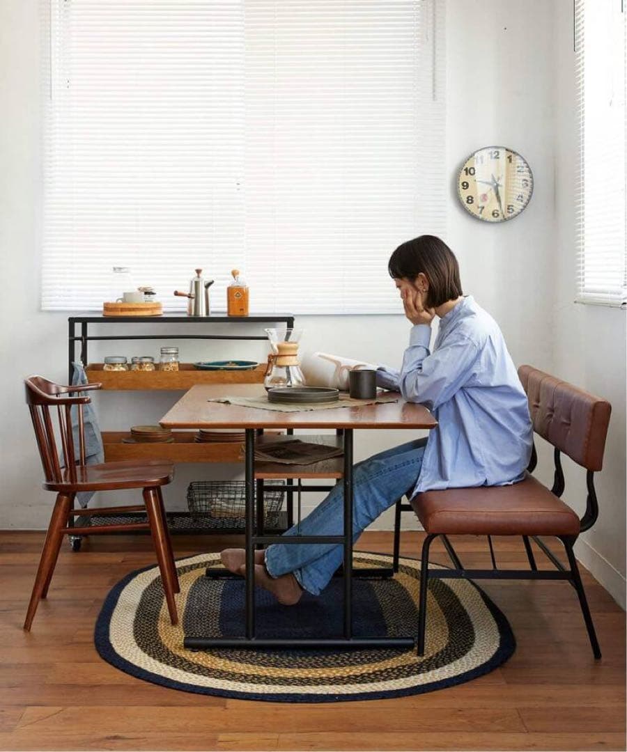 ジャーナルスタンダードファニチャー パクストンエルディテーブル　幅120cm