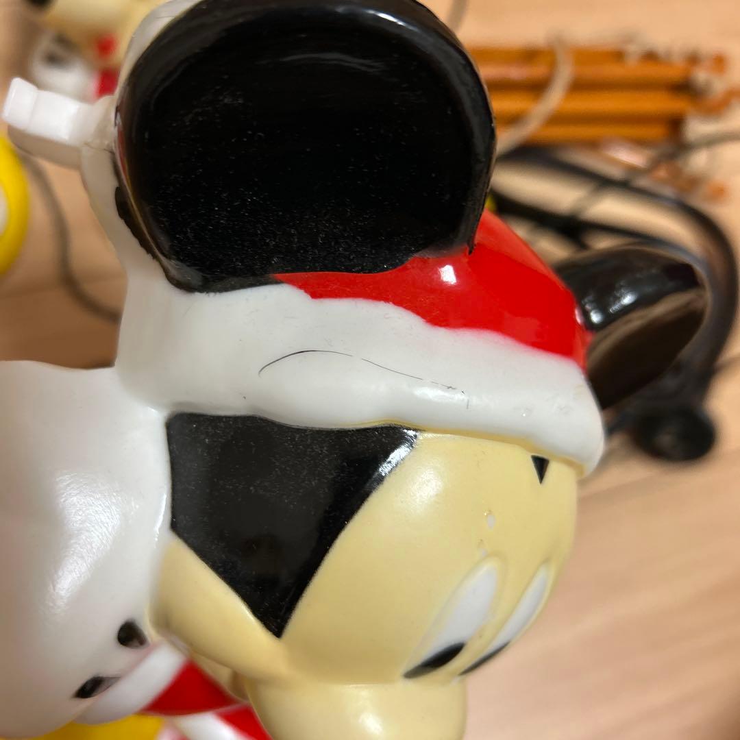 ディズニー ミッキー クリスマス イルミネーション LED レトロ
