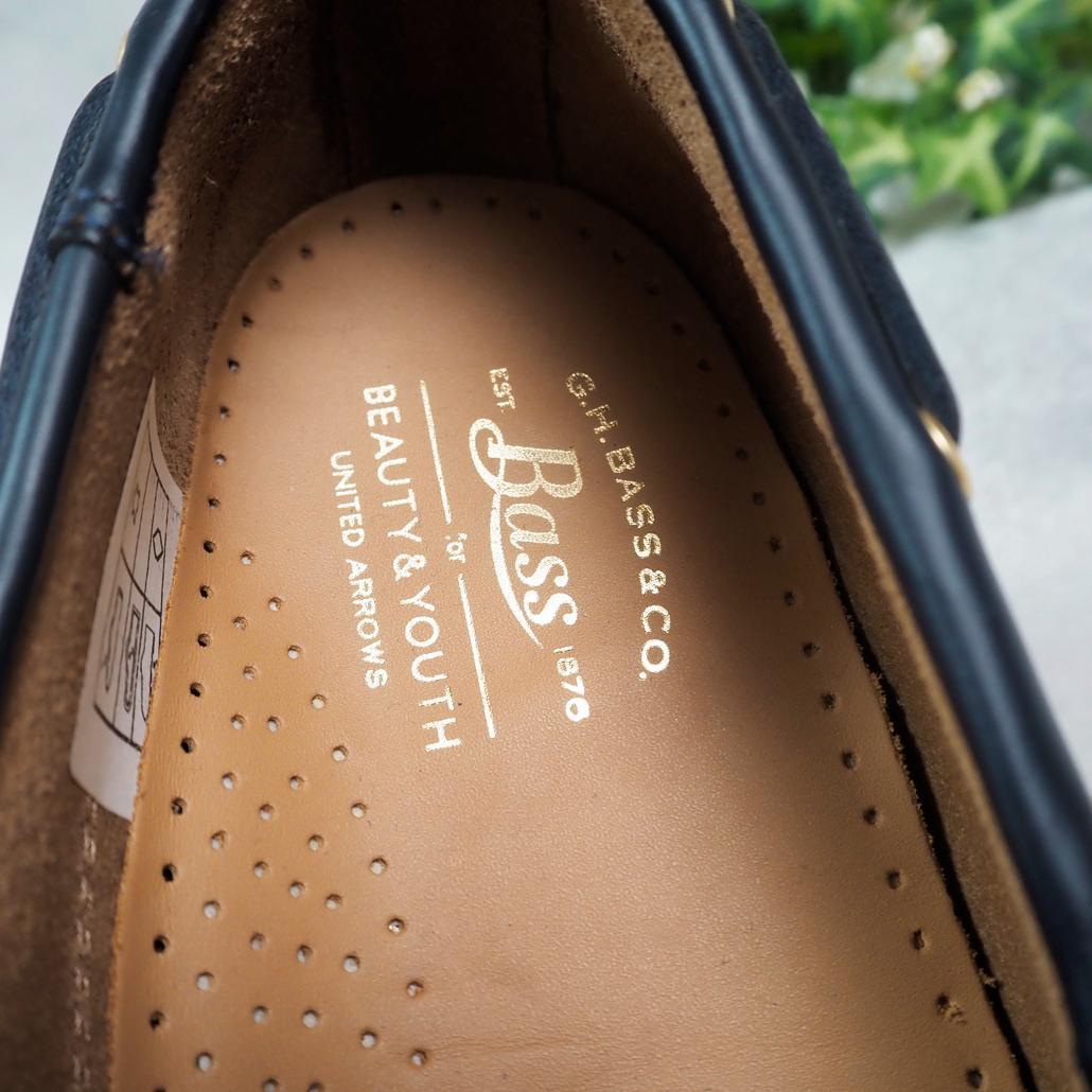 22年製 ユナイテッドアローズ別注G.H.BASS LTR BOAT SHOES