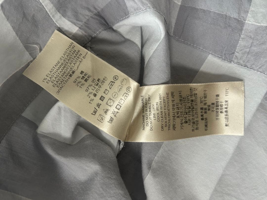 BURBERRY BRIT⭐︎バーバリーノバチェック プルオーバーシャツ XL