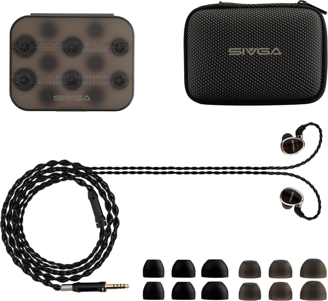 SIVGA Nightingale 有線イヤホン 中華イヤホン 平面駆動