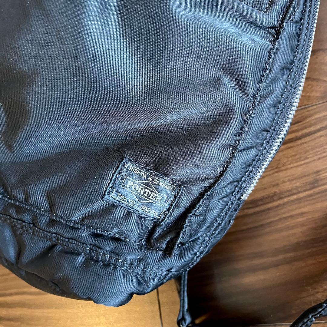 ポーター　タンカー リュック バックパック 吉田カバン 黒　オレンジ