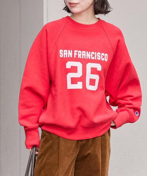 journal standard美品☆別注チャンピオンor JSロゴスウェット