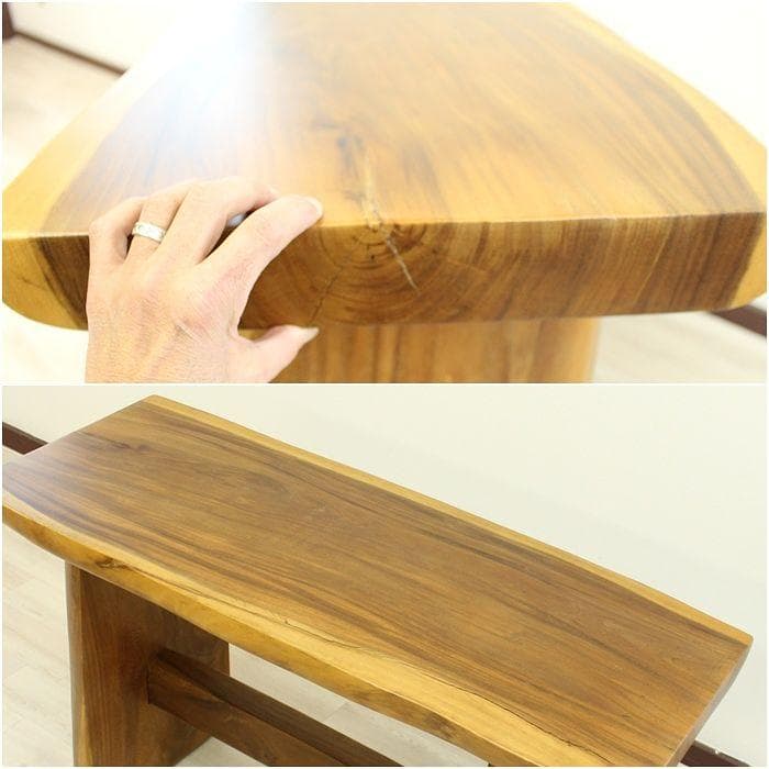 訳あり アウトレット コンソールテーブル 洗面台 モンキーポッド 無垢 電話台