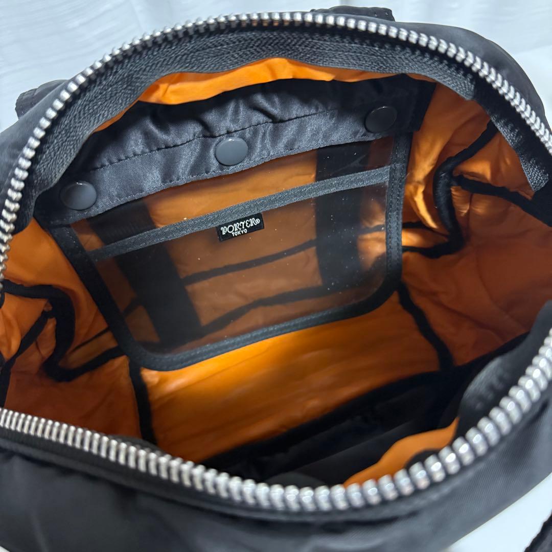 ⭐️未使用級⭐️　PORTER TANKER ダッフルバッグ　ブラック　ナイロン