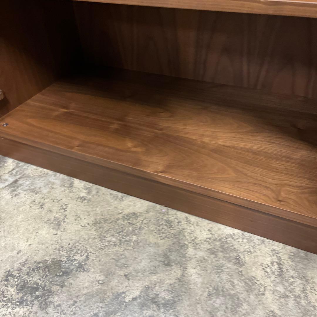 【カンディハウス】食器棚◆ウォールナット◇程度良好