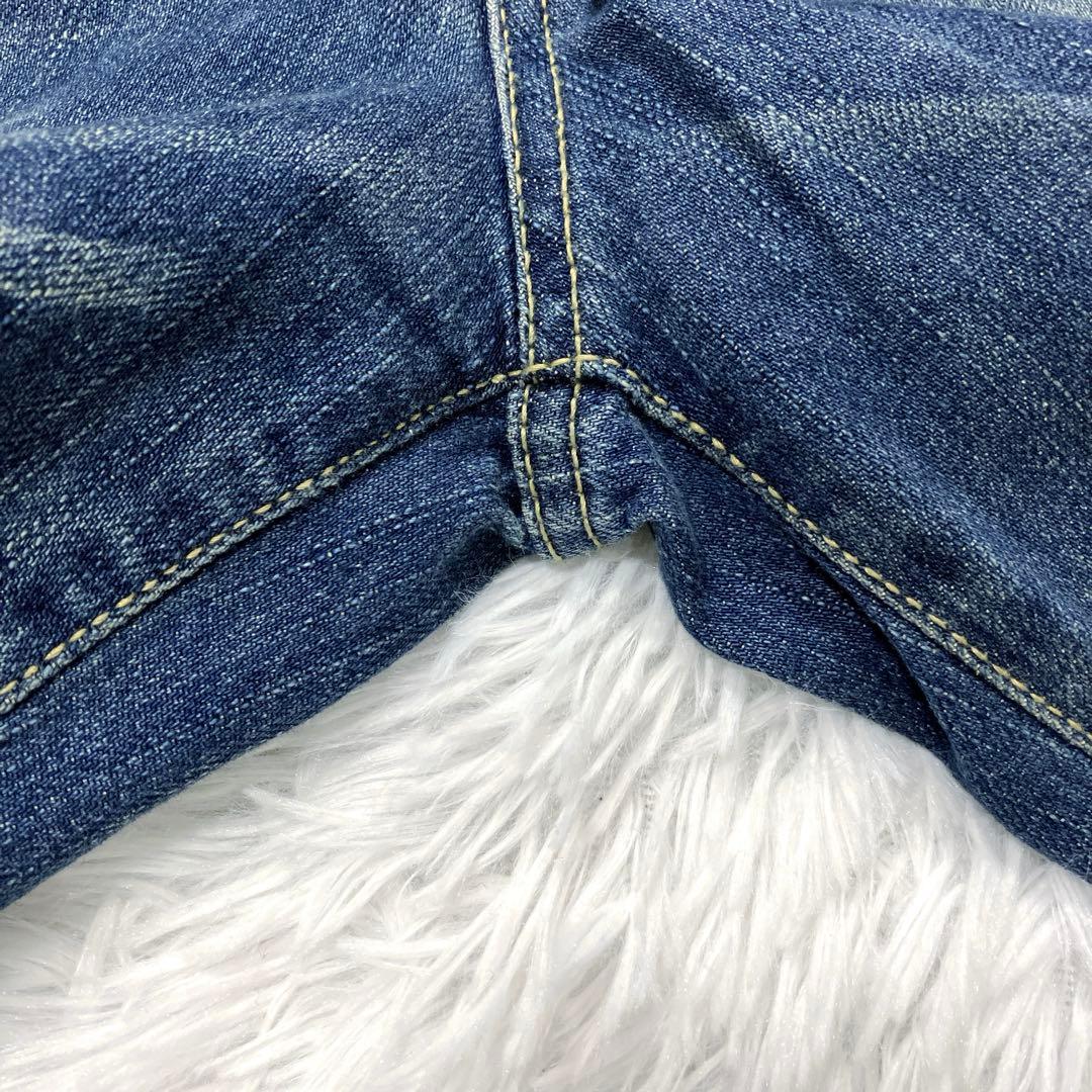 超レア✨　Prps　紫製品　W32　デニムパンツ　ペイント　ダメージ加工　ハラコ