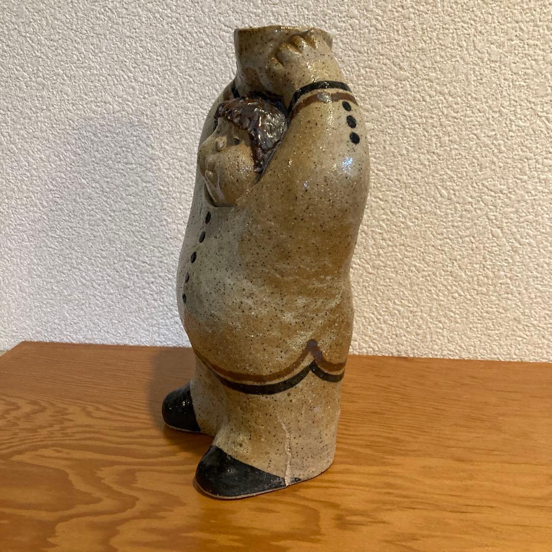 陶人形　阿部和唐　陶芸家　一点物