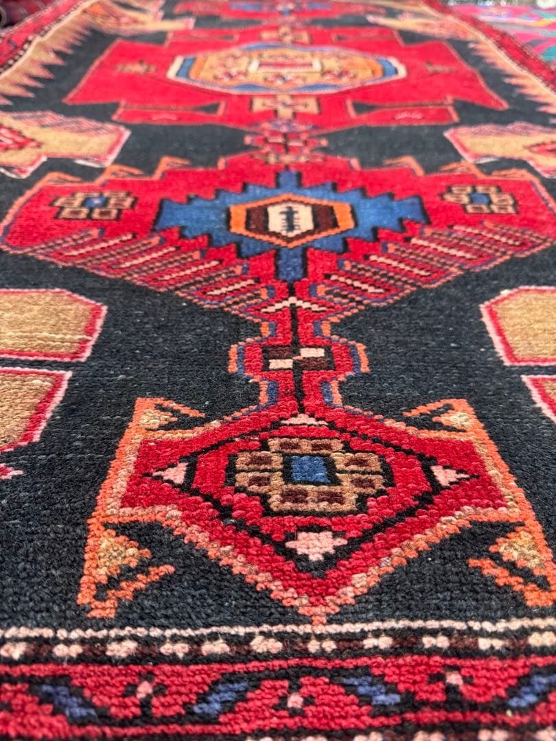 ペルシャ 【ヴィンテージラグ】インテリア装飾用 バルーチ / イラン /